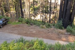 Looking from across the road towards the property